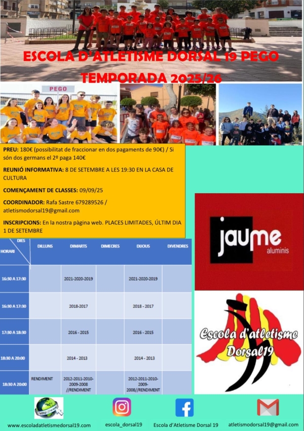 Obrim inscripcions temporada 25/26!